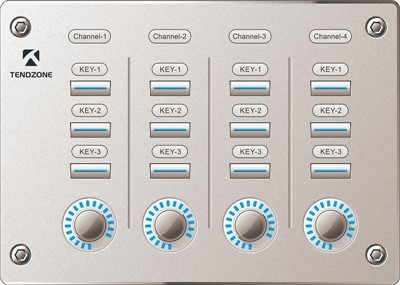 Controlebord Met Knoppen En Knoppen